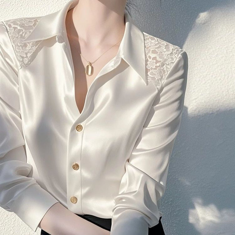 Light Luxury Fashion Elegant Basic Shirt