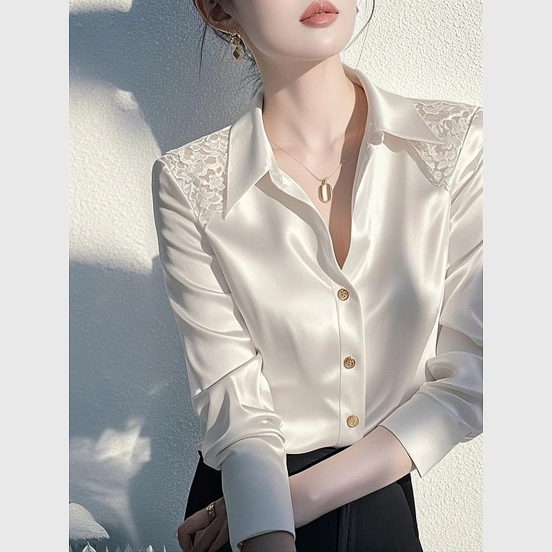 Light Luxury Fashion Elegant Basic Shirt